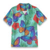 CAD File Market Tropical Butterfly Floral Shirt – Insects Aloha Shirt - Summer Edit product image 1