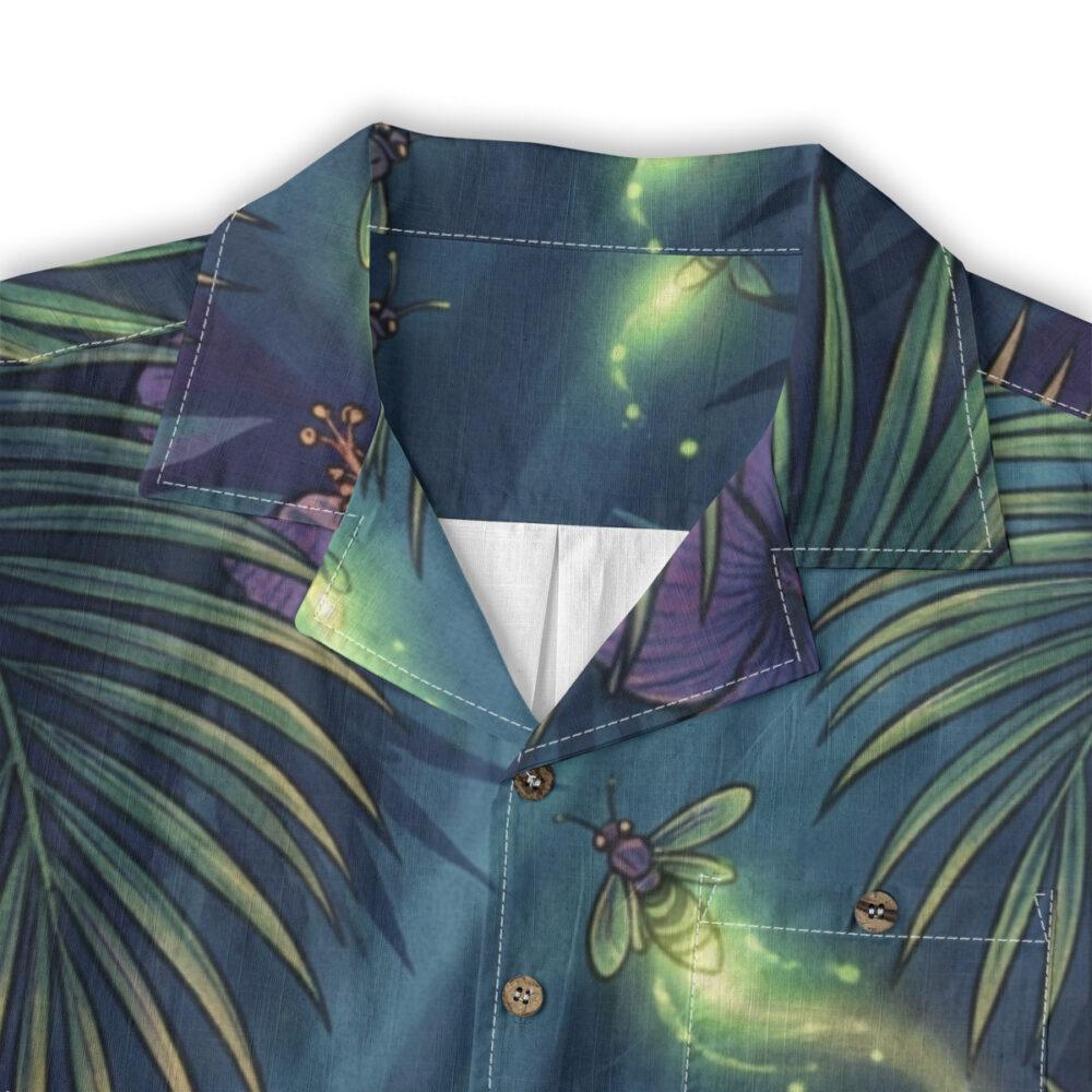 CAD File Market Glow Firefly Night Tropical Shirt – Insects Aloha Shirt - Archive Edition product image 3