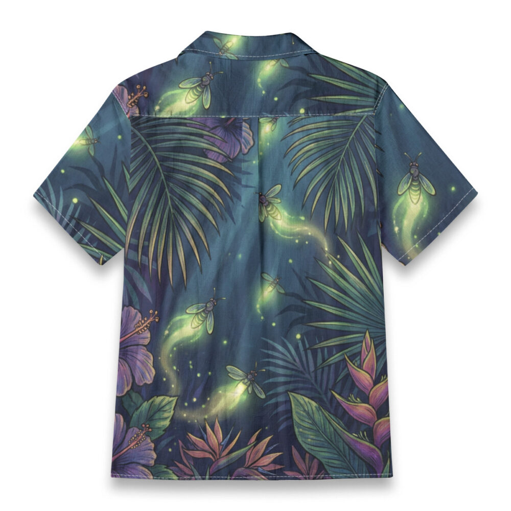 CAD File Market Glow Firefly Night Tropical Shirt – Insects Aloha Shirt - Archive Edition product image 2