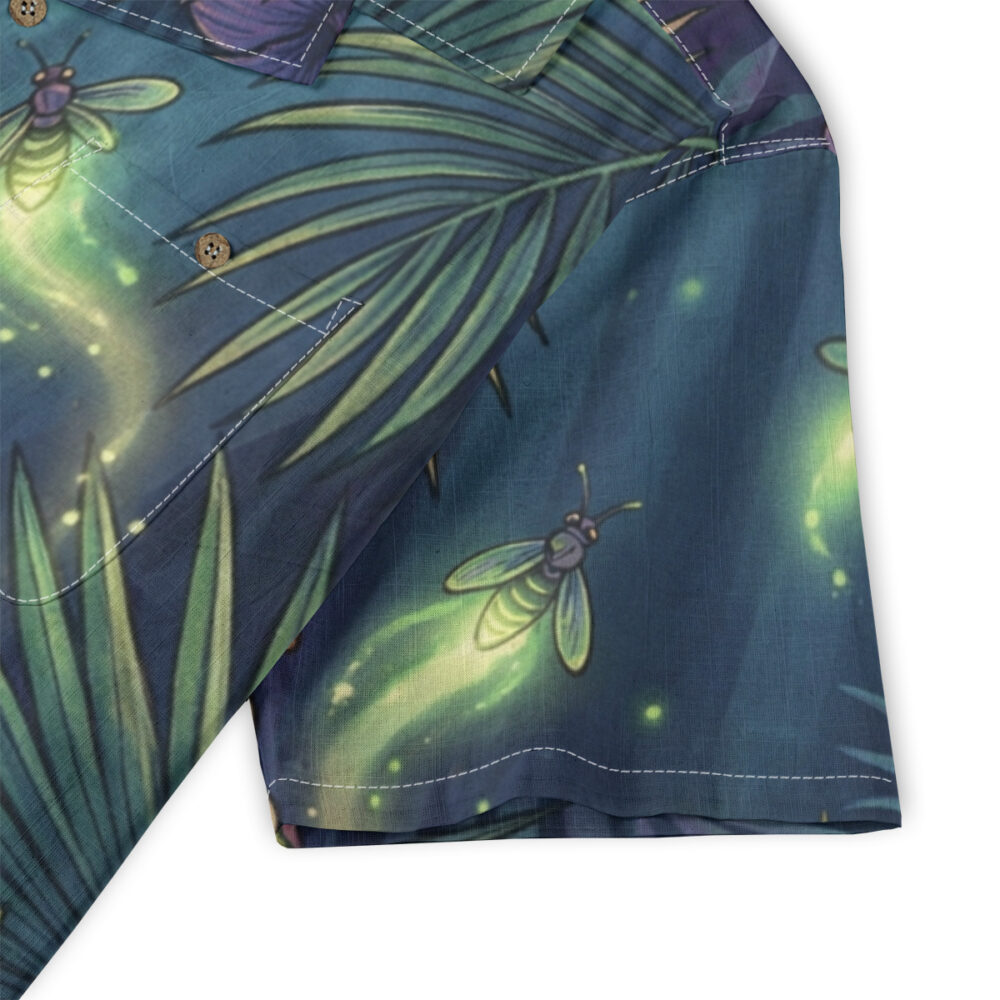 CAD File Market Glow Firefly Night Tropical Shirt – Insects Aloha Shirt - Archive Edition product image 5