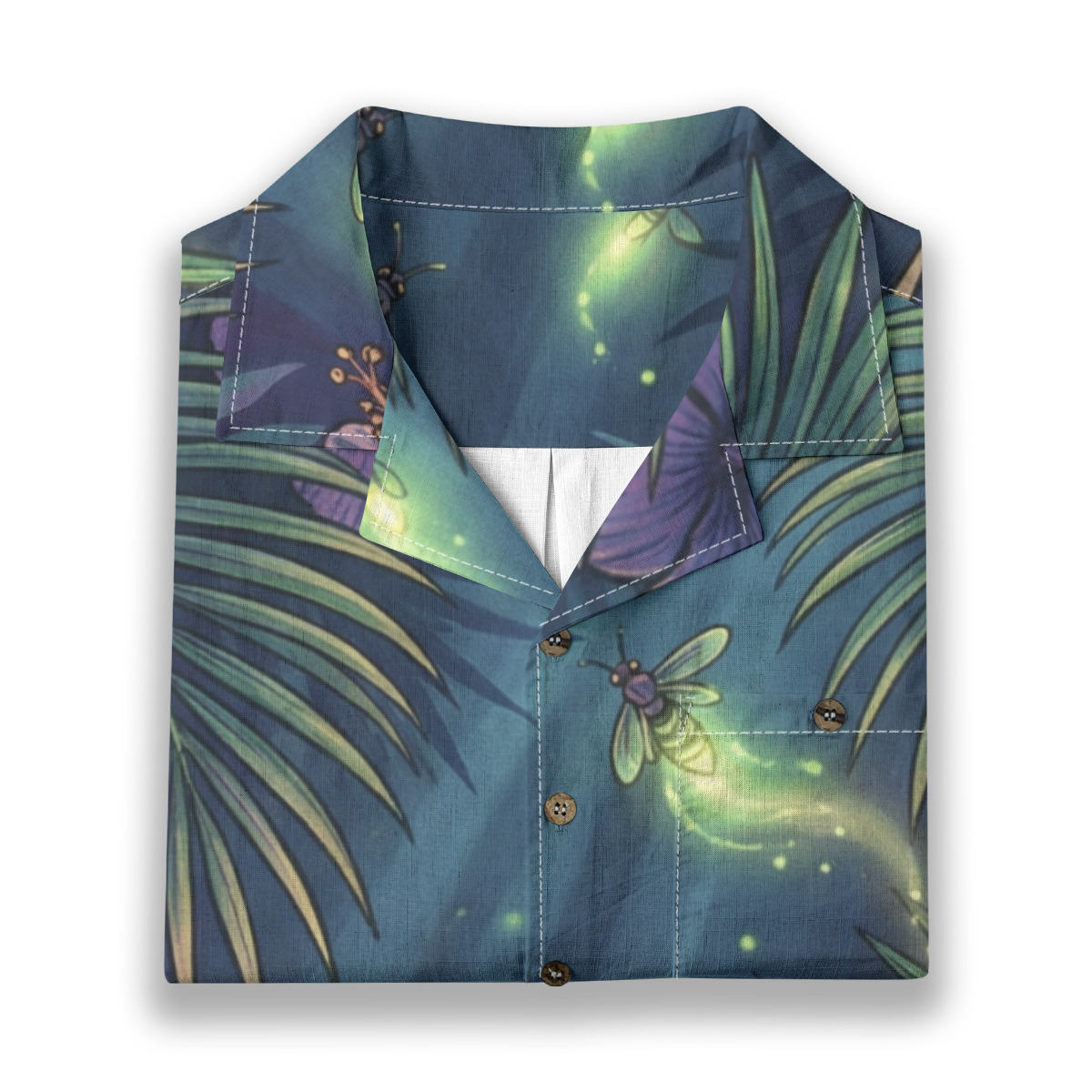 226767-c487e699-1f0c-46d7-8f41-d09d0d9207b0-1.jpeg CAD File Market Glow Firefly Night Tropical Shirt – Insects Aloha Shirt - Archive Edition product image 6