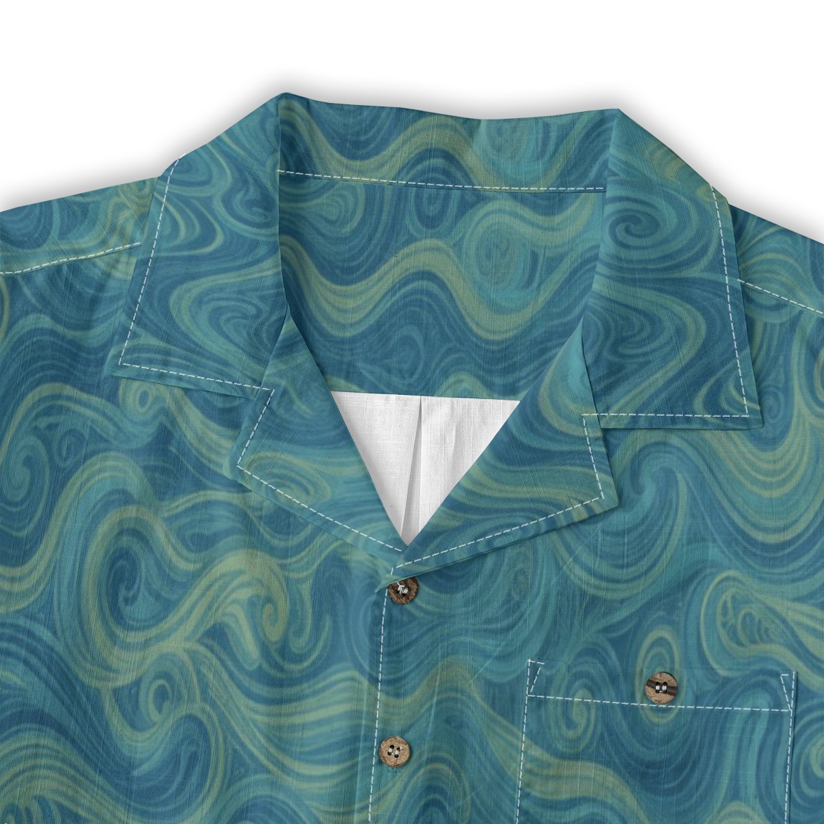 309833-04b606a9-c01b-42db-9aad-5a854b0a8f18.jpeg CAD File Market Sea Echo Currents Layered Ocean Resort Shirt - Travel Cut product image 3
