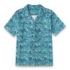 CAD File Market Tidal Flow Patterns Teal Ocean Resort Shirt - Coastal Select product image 1