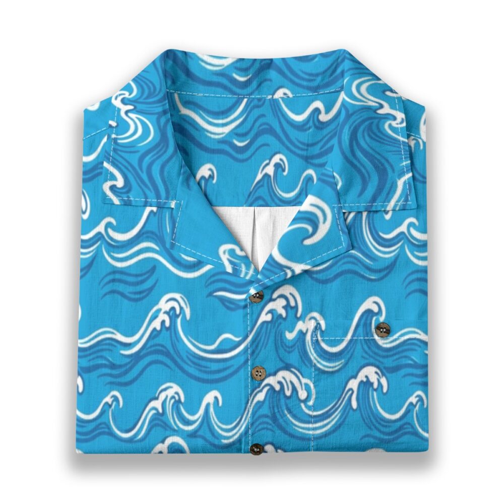 CAD File Market Sea Pulse Motion Dynamic Ocean Beach Shirt - Travel Cut product image 6