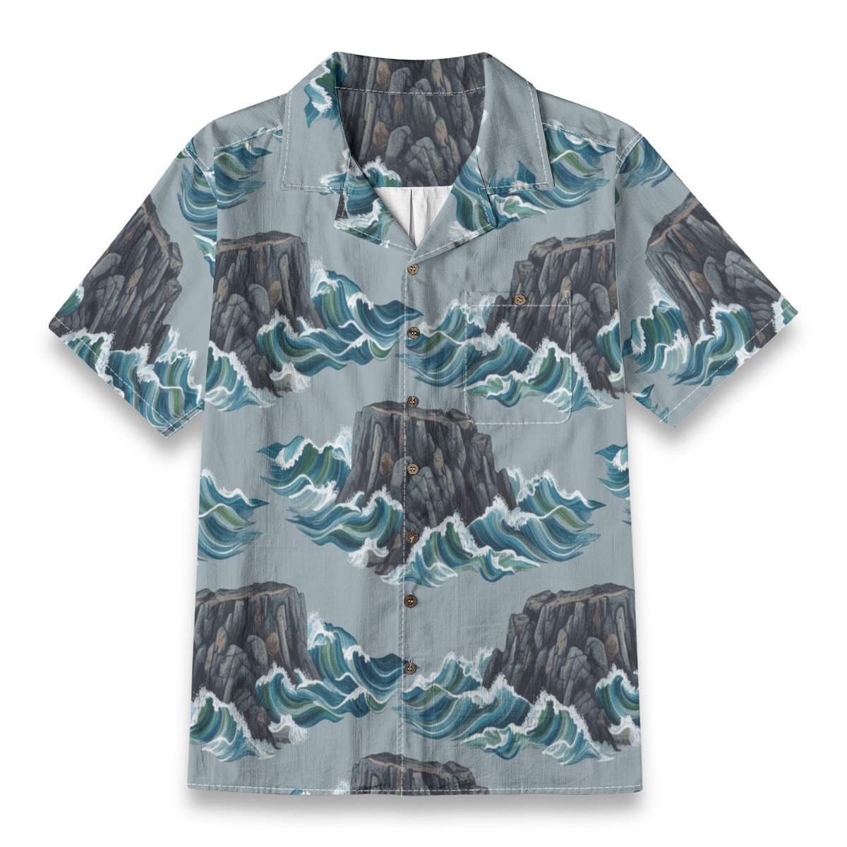 CAD File Market Sea Cliffs Edge Coastal Nature Shirt - Boardwalk Select