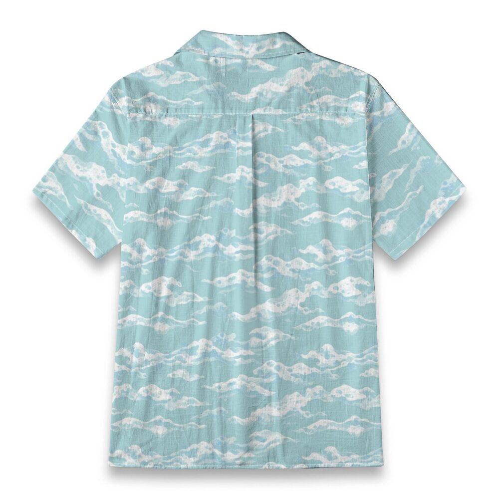 CAD File Market Foam Tide Layers Soft Aqua Beach Shirt - Coastal Select product image 2