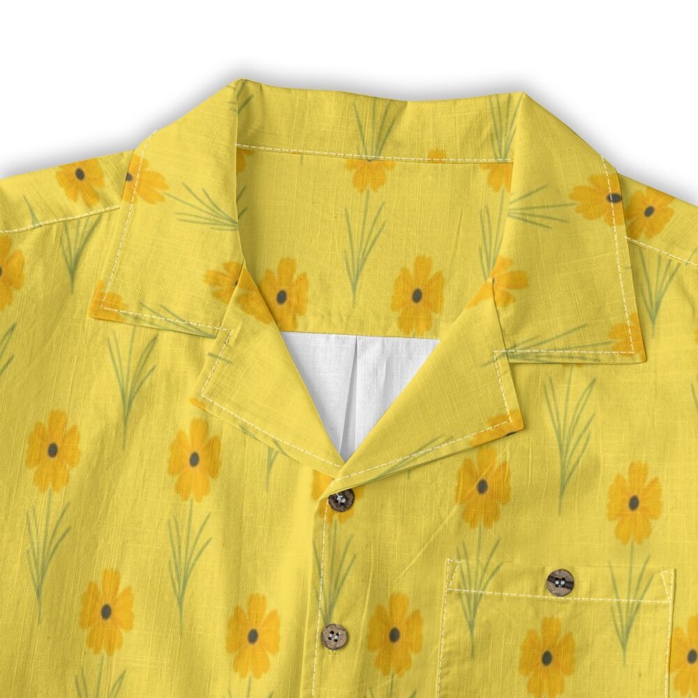 CAD File Market Coreopsis Bright Floral Summer Tropical Shirt - Weekend Edition product image 3