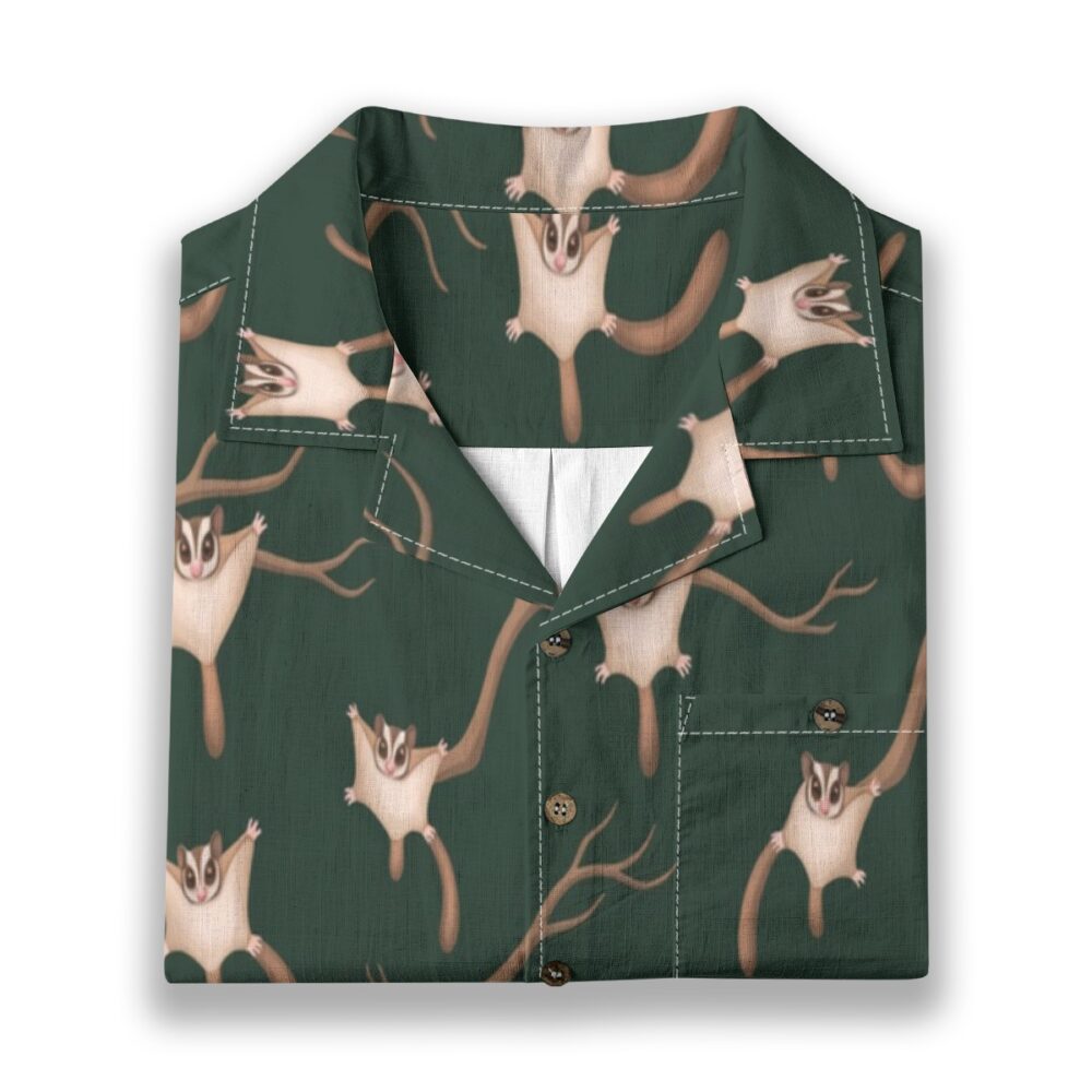 CAD File Market Sugar Glider Forest Glide Tropical Aloha Shirt - Resort Cut product image 6