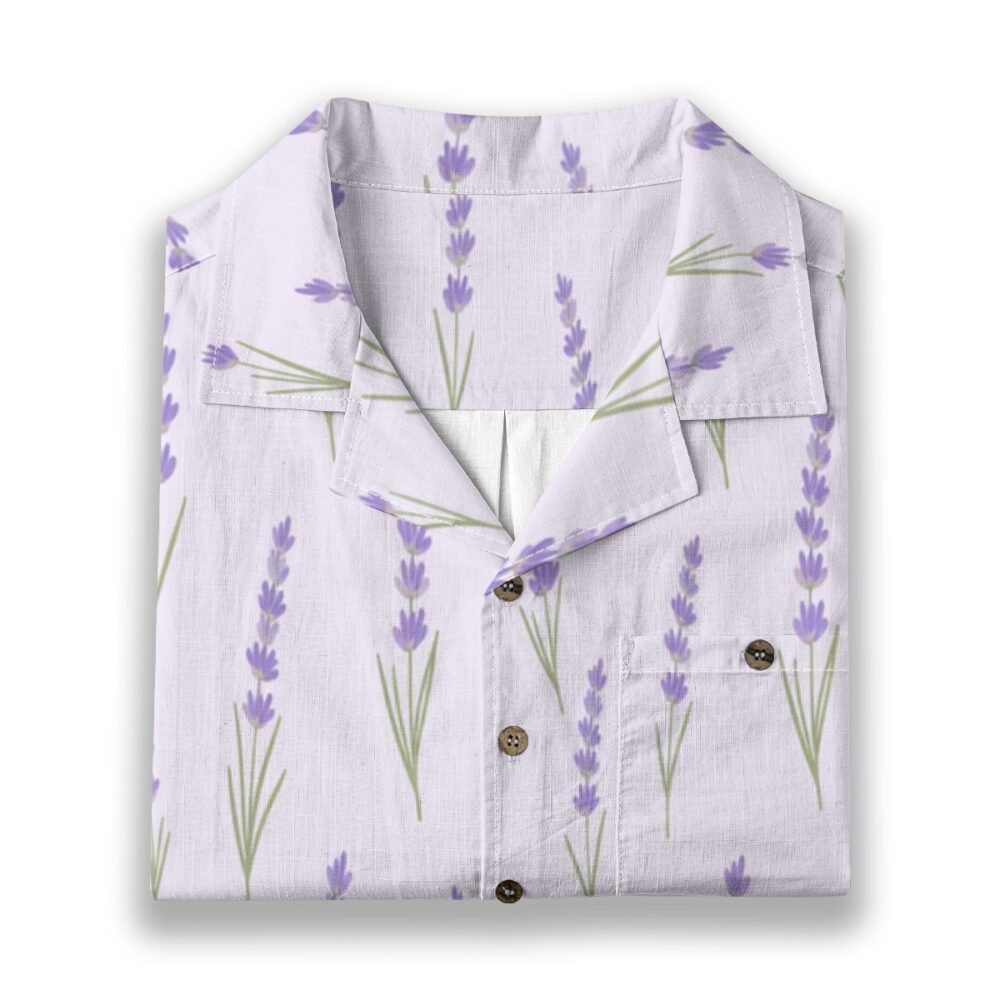 CAD File Market Calm Lavender Field Floral Summer Shirt - Archive Edition product image 6