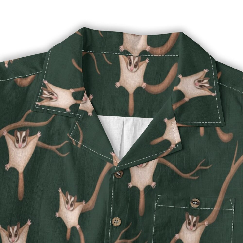 CAD File Market Sugar Glider Forest Glide Tropical Aloha Shirt - Resort Cut product image 3