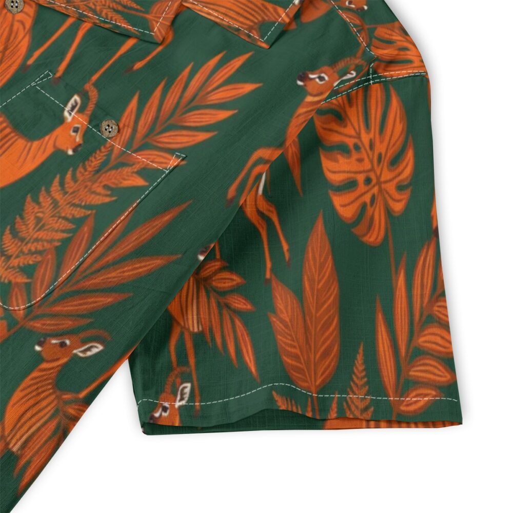 CAD File Market Bongo Striped Jungle Deep Green Tropical Shirt - Weekend Edition product image 5
