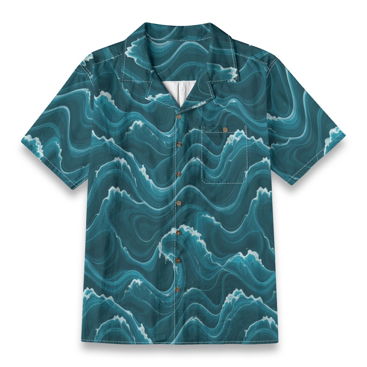 CAD File Market Wave Drift Ocean Motion Beach Shirt - Gallery Drop