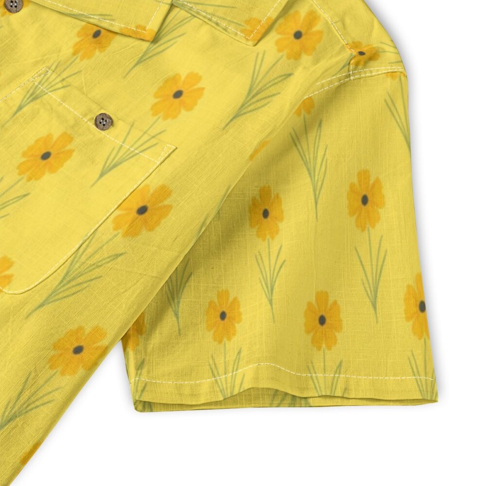 CAD File Market Coreopsis Bright Floral Summer Tropical Shirt - Weekend Edition product image 5