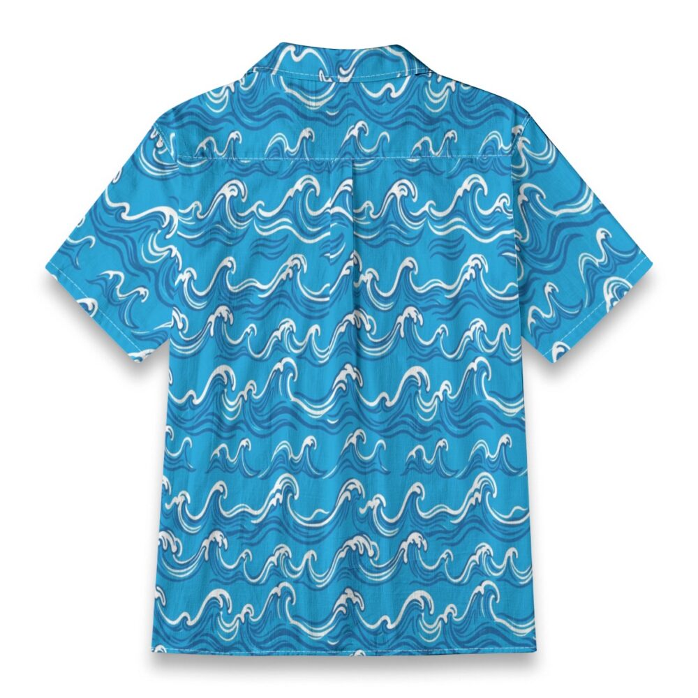 CAD File Market Sea Pulse Motion Dynamic Ocean Beach Shirt - Travel Cut product image 2
