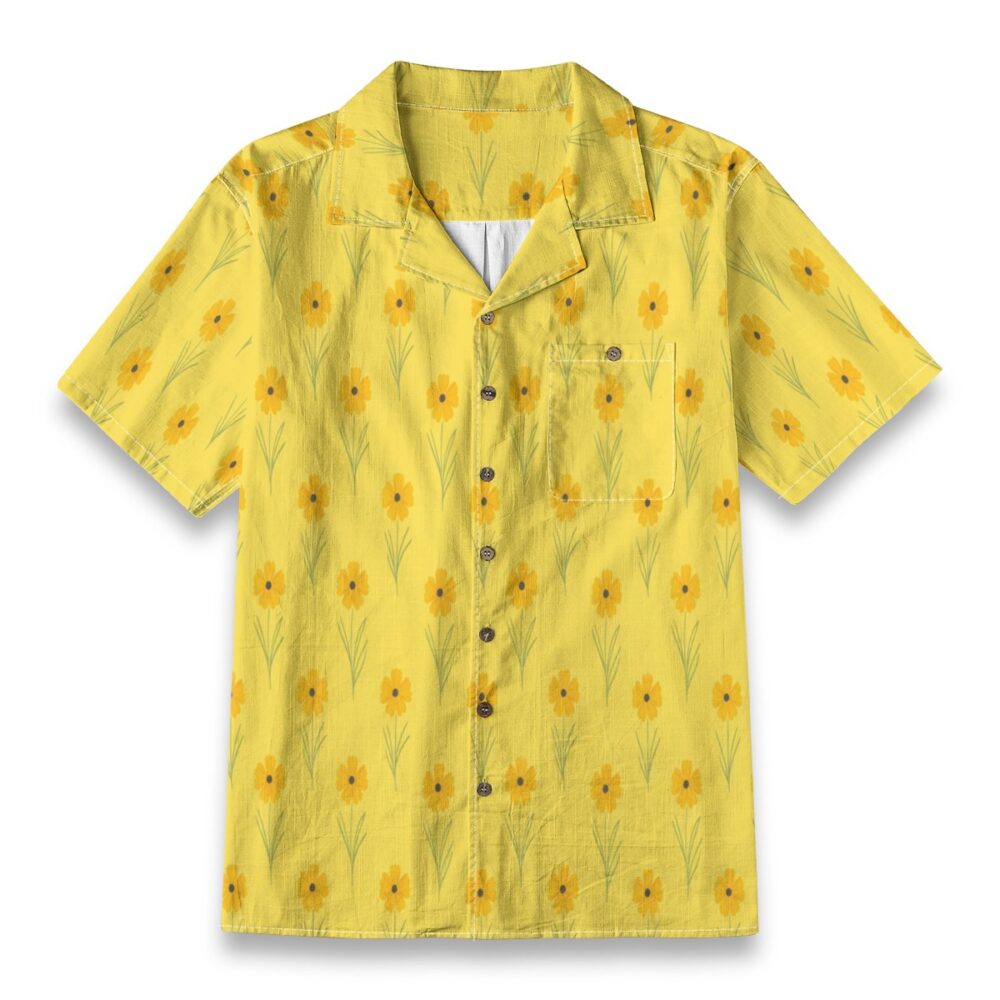 CAD File Market Coreopsis Bright Floral Summer Tropical Shirt - Weekend Edition product image 1