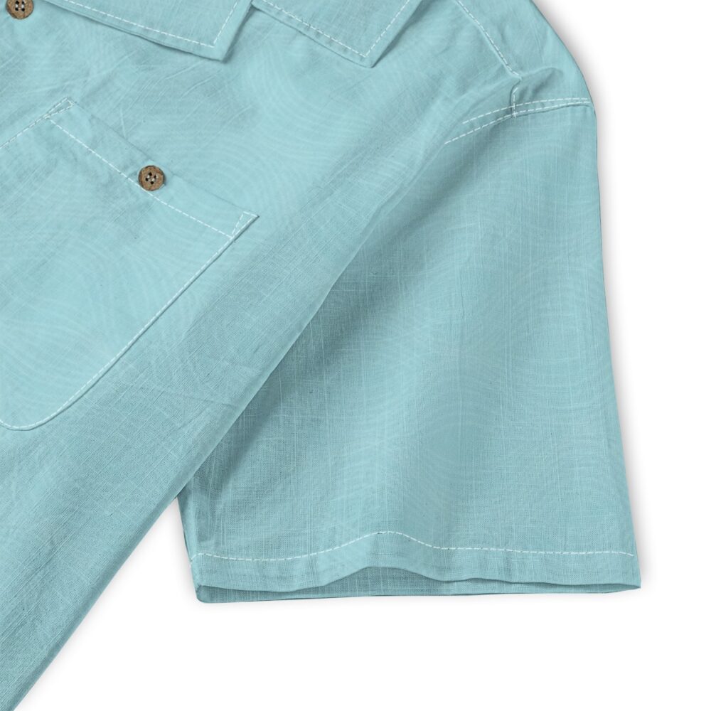 CAD File Market Ocean Ripple Lines Soft Aqua Beach Shirt - Boardwalk Select product image 5
