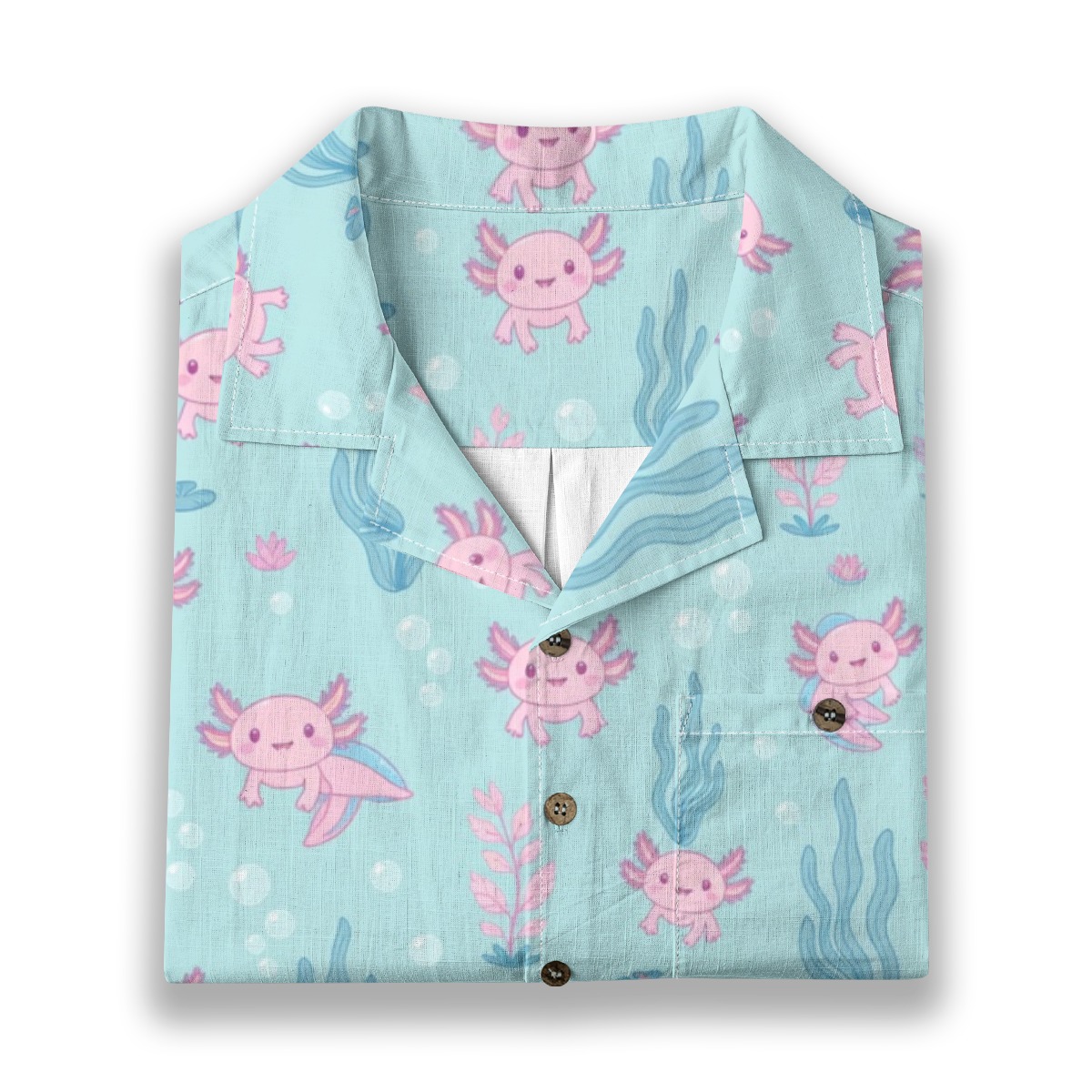 309833-fa9cbc7c-45d1-4261-b802-a2267077675a.jpeg CAD File Market Axolotl Cute Aquatic Pattern Tropical Aloha Shirt - Island Reserve product image 6